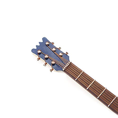 Zerodis Mini Wooden Electric Guitar Model with Display Stand for Dollhouses and Home Decor