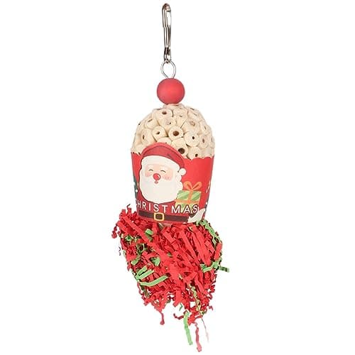 Zerodis Bright Colors Bird Chewing Toy for Relieving Boredom
