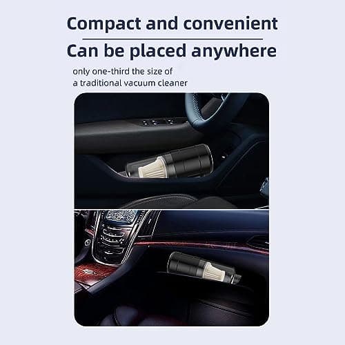 Zerodis Powerful Cordless Vacuum Cleaner for Home, Car, and Office