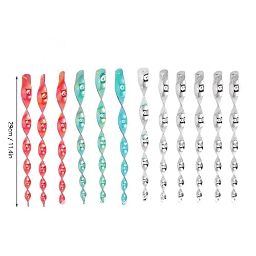 Bird Scare Rods for Driving Away Birds, Woodpeckers, Pigeons, and Geese from House and Garden