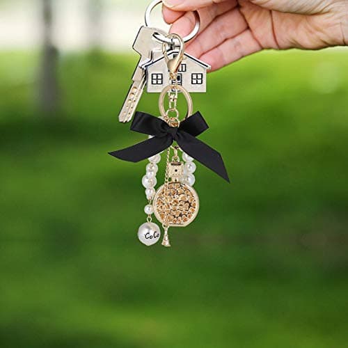 Zerodis Mini Key Ring, Handmade Alloy Pendant Car & Bag Decoration