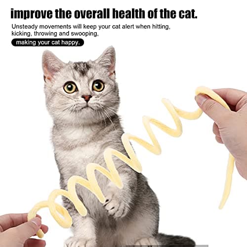 Zerodis Colorful Spring Cat Toy for Kittens