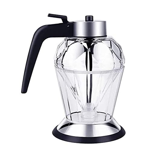 200ML No Drip Honey Dispenser Glass Bottle with Bracket (200ml oil pot)