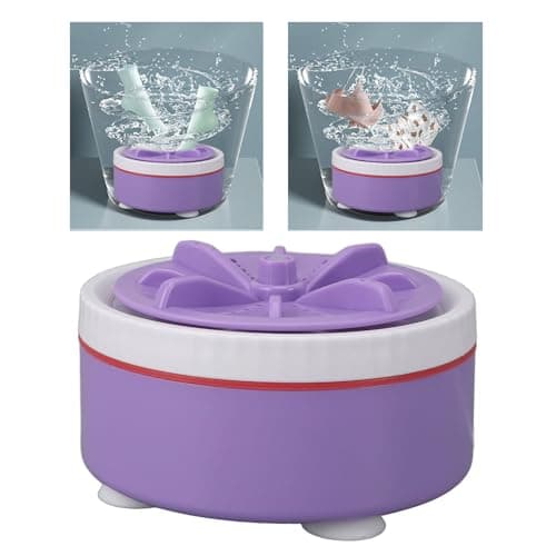 USB-Powered Compact Foldable Washing Machine for Laundry and Towels