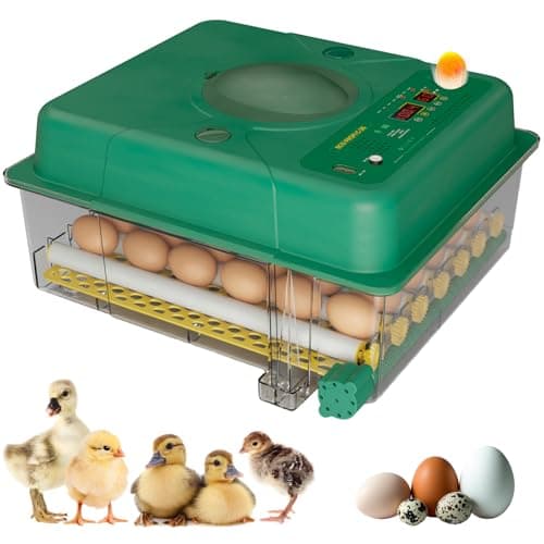 36 Incubator for Hatching Eggs with Auto Turning & Humidity Monitor (Home/Farm)