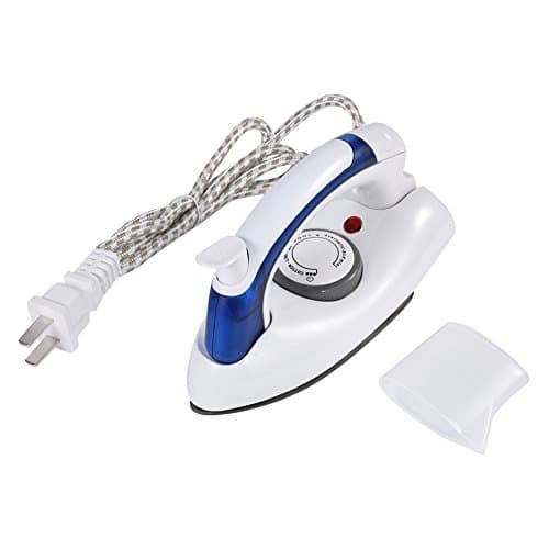 Zerodis 700W Mini Travel Iron with Temperature Control (US Plug)
