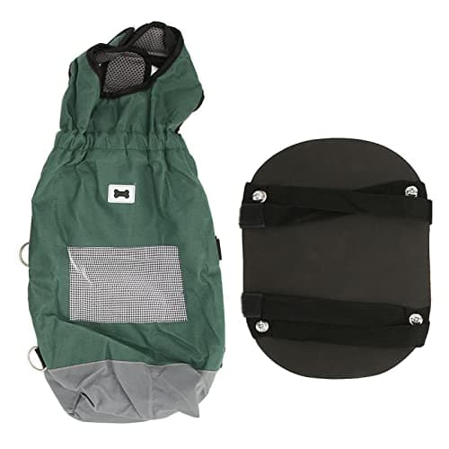 Breathable Safe Disability Drag Bag for Paralyzed Dogs Rear Legs (M, 4-6kg)