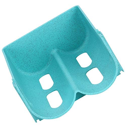 Stackable Beer & Wine Rack, Bottle & Can Storage for Kitchen Cabinet & Fridge (Blue)