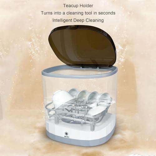 Portable 4L USB Rechargeable Mini Dishwasher for Home Office Study