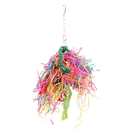 Colorful Hanging Chewing Toys for Pet Birds