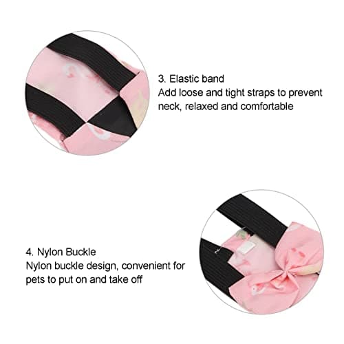 Flamingo Pattern Chicken Diapers for Pet Poultry (M)