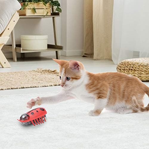 Zerodis 7-Piece Interactive Electric Cat Toy Set for Training and Chewing
