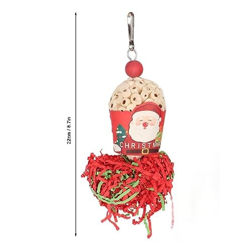 Zerodis Bright Colors Bird Chewing Toy for Relieving Boredom