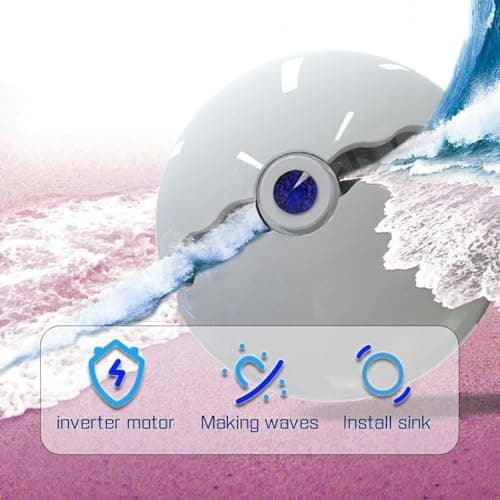 Compact USB Dishwasher for Outdoor Travel or Camping (Blue)