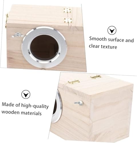 Zerodis Bird House: Soft, Reliable Incubation Breeding Box for Parrots and Small Birds