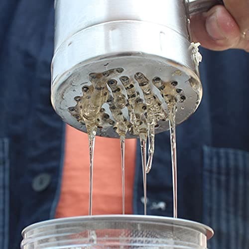 Stainless Steel Portable Honey Extractor Squeezer Beekeeping Tool
