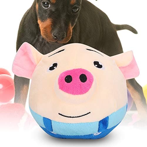 Interactive Electric Pig Ball Toy for Cats & Dogs (Cute Bouncing)