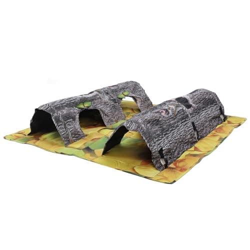 Interactive Pet Tunnel with Double Entry for Cats