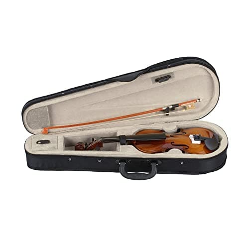 Natural Acoustic Violin with Bow Case for Beginners