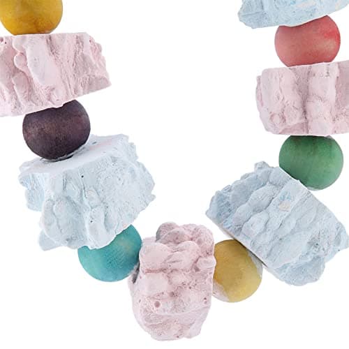 Zerodis Colorful Hanging Foraging Toy for Cockatiels, Parakeets, and Lovebirds
