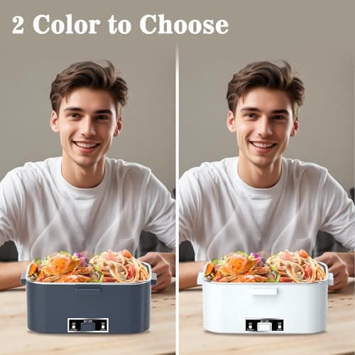 100W Fast Heating 1.8L Lunch Box for Adults Blue