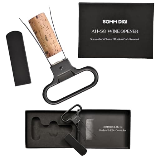 Sommelier ApprovedAh-So Wine Opener with Corkscrew - Easy Cork Removal, Crumb-Free
