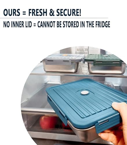 80W Portable Electric Food Warmer with 1.8L Stainless Steel Container for Home Work Truck Car