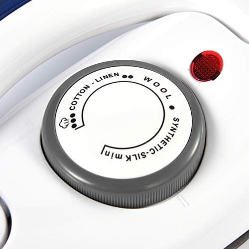 Zerodis 700W Mini Travel Iron with Temperature Control (US Plug)