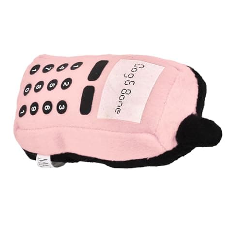 Zerodis Interactive Sounding Plush Dog Chew Toy for Teeth Cleaning