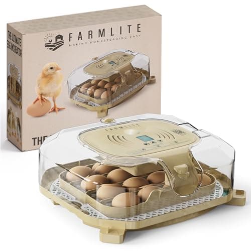 FarmLite Automatic Egg Turner Incubator | Updated 2025 | Chicken Hatching Egg Incubator