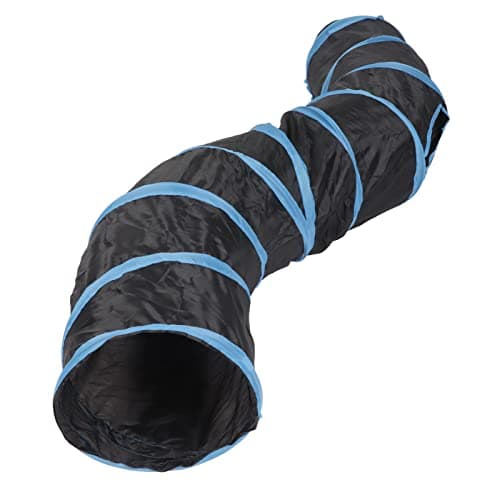 Zerodis Cat Tunnel, Tear Collapsible Play Tube with 4 Openings