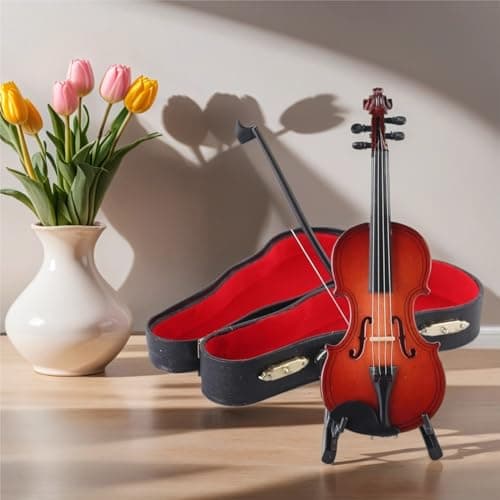 World's Smallest Violin with Sound (6CM)