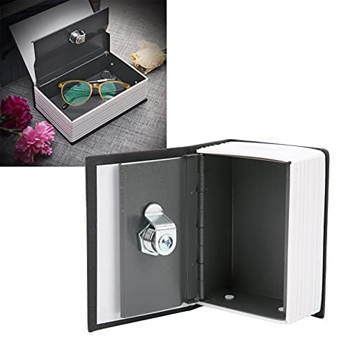 Secure Book with Combination Lock for Jewelry and Cash