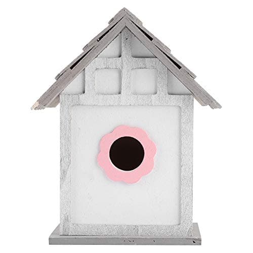 Wooden Bird House for Parrots and Swallows, Outdoor Breeding Nesting Box