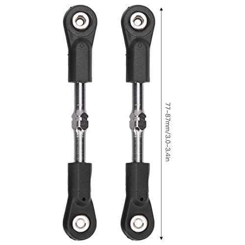 HighQuality 77-87mm M4 Screw Servo Tie Rod Linkage /HobaoArrma Kraton Red Cat, 4Pcs