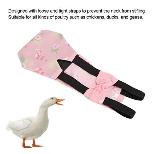 Flamingo Pattern Chicken Diapers for Pet Poultry (M)