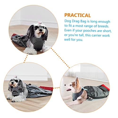 Supportive Pet Drag Bag for Indoor Use