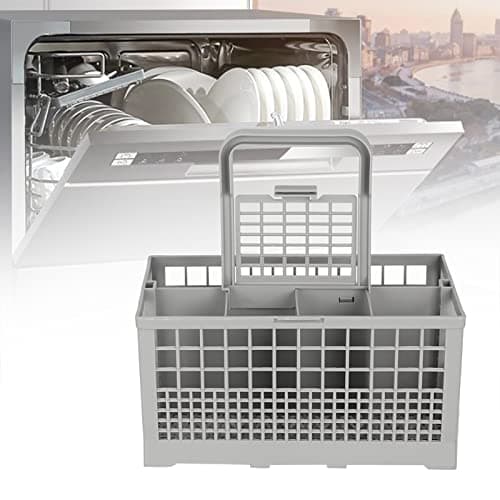 Zerodis Universal Cutlery Basket: 7-Compartment Drying Rack for Kitchen