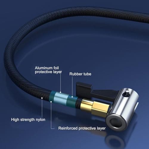 Zerodis Multi-Function Car Vacuum Cleaner with Pressure Gauge
