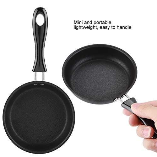 Portable Nonstick Mini Frying Pan for Breakfast Sandwiches and Burgers