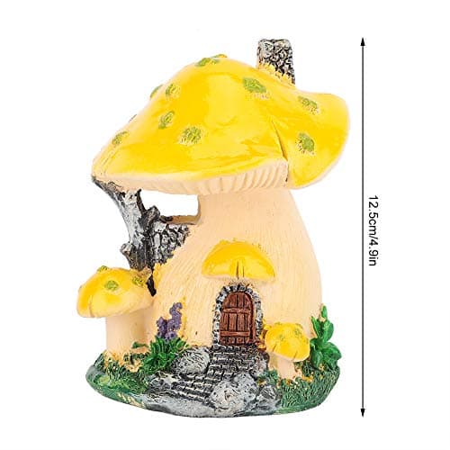 Mushroom Fairy House for Garden Patio Yard Decoration