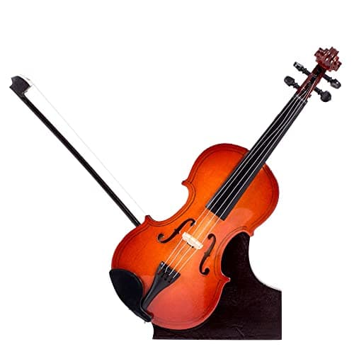 Miniature Violin Gift with Case - Multicolor, 7 in.