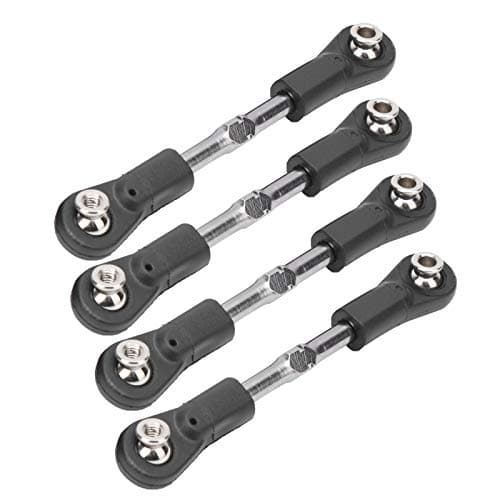 HighQuality 77-87mm M4 Screw Servo Tie Rod Linkage /HobaoArrma Kraton Red Cat, 4Pcs