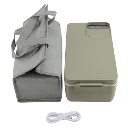 Electric Lunch Box for Office Workers — Green