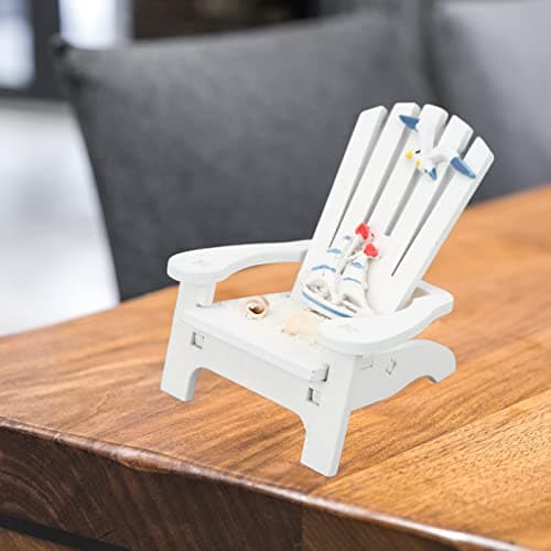 Zerodis Mini Adirondack Beach Chair Ornaments for Coastal Home Decor