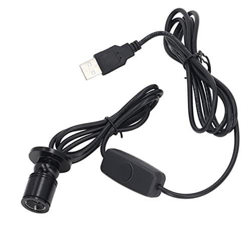 Zerodis 5V Mini USB Dimmable LED Spotlights for Indoor Accent Lighting with 6.6ft Cable (4000K)