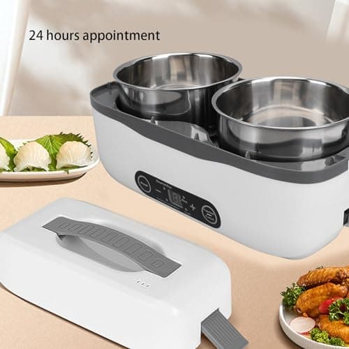 Electric Lunch Box Food Heater for School and Office Travel