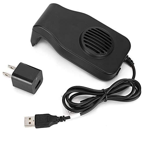 Zerodis Mini Aquarium Cooling Fan - Ultra Quiet Temperature Reducer for US Plug (100-240V)
