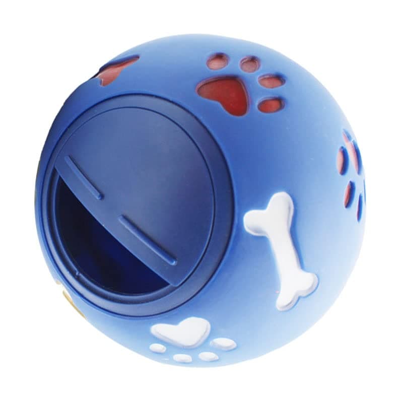 Zerodis Dog Treat Ball Dispenser, Food-Safe Puzzle Toy with Adjustable Opening