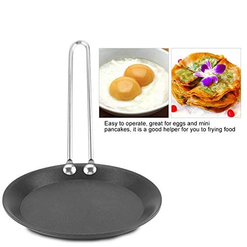 Zerodis Mini Egg Pan, Nonstick Frying Skillet for Kitchen and Camping
